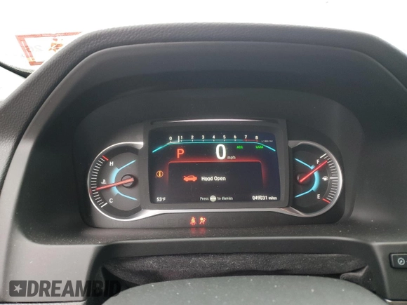 2019 Honda Pilot EX-L with VIN 5FNYF6H5XKB050512, listed as a Copart auction lot 57701295 with 49,031 mi miles and Salvage title. Bid and sale history available at DreamBid. Image 9.