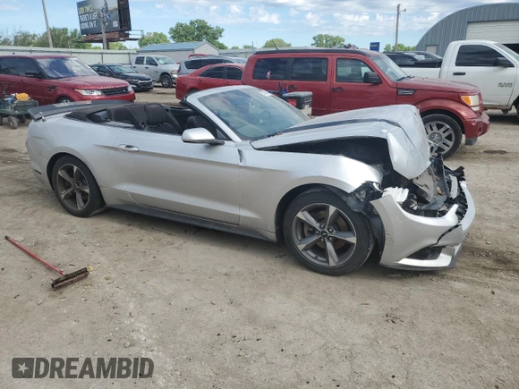 2015 Ford Mustang V6 z VIN 1FATP8EM5F5415089, wystawiony jako Copart lot #55514595 z przebiegiem 118 572 mil mil oraz Szkoda całkowita • Salvage title. Historia ofert i sprzedaży dostępna na DreamBid. Obrazek 4.