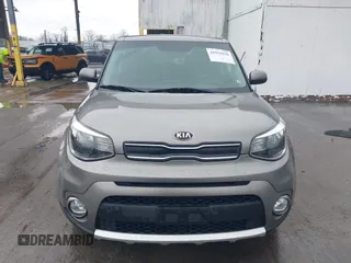 2018 Kia Soul + with VIN KNDJP3A50J7535785, listed as a IAAI auction lot 41933938 with 112,282 mi miles. Bid and sale history available at carsss.com. Image 12.