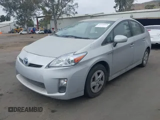 2010 Toyota Prius II with VIN JTDKN3DU7A5177691, listed as a IAAI auction lot 42118814 with 194,472 mi miles. Bid and sale history available at carsss.com. Image 2.