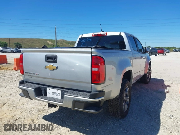 2017 Chevrolet Colorado 2WD WT with VIN 1GCGSBEN5H1246086, listed as a IAAI auction lot 41811283 with 123,539 mi miles. Bid and sale history available at carsss.com. Image 4.