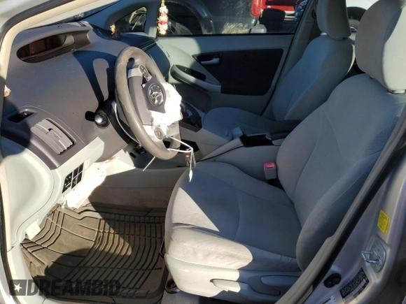 2011 Toyota Prius I with VIN JTDKN3DU8B0255314, listed as a Copart auction lot 87222864 with 143,517 mi miles and Salvage Title. Bid and sale history available at carsss.com. Image 7.