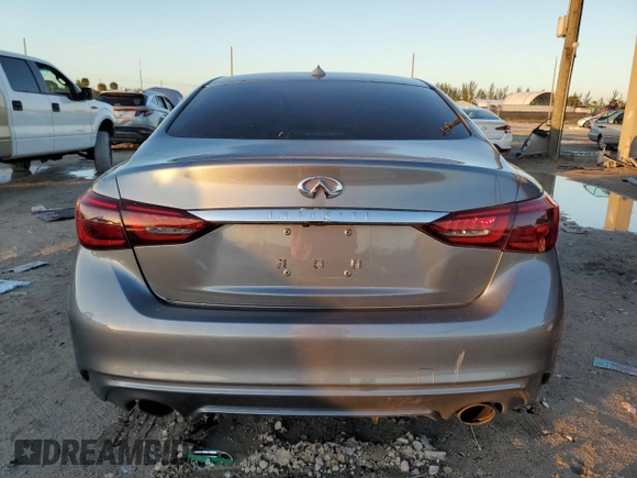 2015 Infiniti Q50 Premium with VIN JN1BV7AP3FM336177, listed as a Copart auction lot 50876135 with 102,126 mi miles and Non Repairable. Bid and sale history available at carsss.com. Image 6.