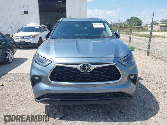 2023 Toyota Highlander L with VIN 5TDKDRBH5PS012608, listed as a IAAI auction lot 42702499 with 61,129 mi miles and . Bid and sale history available at DreamBid. Image 12.