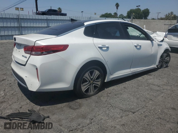 2018 Kia Optima EX z VIN KNAGU4LE1J5020759, wystawiony jako Copart lot #57130805 z przebiegiem Nie podano mil oraz Czysty tytuł • Clean title. Historia ofert i sprzedaży dostępna na DreamBid. Obrazek 3.