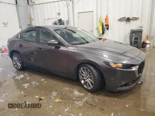 2019 Mazda 3 Preferred with VIN 3MZBPADL6KM112295, listed as a Copart auction lot 45591735 with 35,581 mi miles and Salvage Title. Bid and sale history available at DreamBid. Image 4.