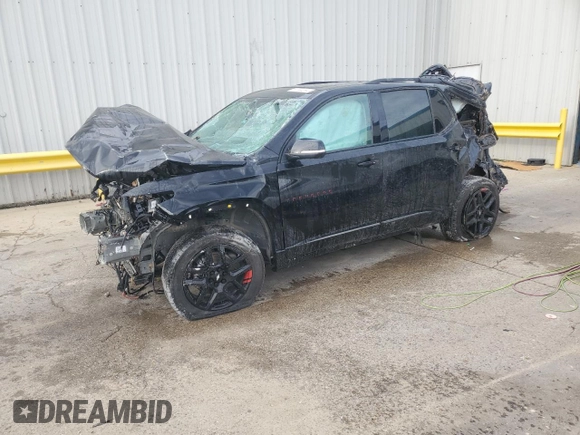 2021 Chevrolet Traverse Premier with VIN 1GNERKKW6MJ140165, listed as a Copart auction lot 81144394 with 0 mi miles and Salvage Title. Bid and sale history available at carsss.com. Image 1.