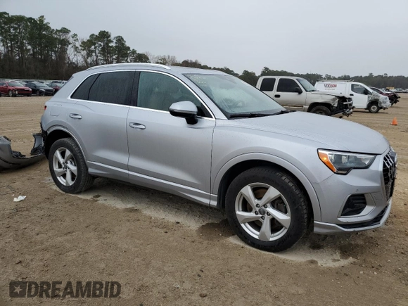 2019 Audi Q3 Premium with VIN WA1AECF33K1081284, listed as a Copart auction lot 37348383 with 84,909 mi miles. Bid and sale history available at carsss.com. Image 4.