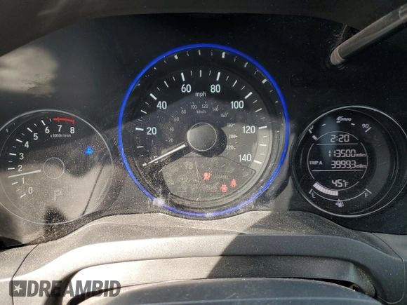 2016 Honda HR-V EX with VIN 3CZRU5H58GM744956, listed as a Copart auction lot 47652385 with 113,500 mi miles and Salvage Title. Bid and sale history available at carsss.com. Image 9.