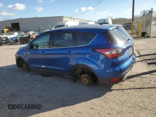 2017 Ford Escape SE with VIN 1FMCU9GD6HUE41887, listed as a Copart auction lot 88399125 with Not Provided miles and Salvage Title. Bid and sale history available at DreamBid. Image 2.