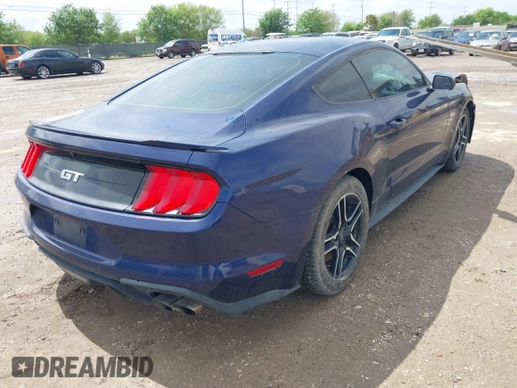 2018 Ford Mustang GT with VIN 1FA6P8CF4J5122438, listed as a IAAI auction lot 41904252 with 28,724 mi miles and . Bid and sale history available at DreamBid. Image 4.