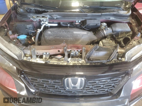 2019 Honda Passport EX-L with VIN 5FNYF8H59KB014564, listed as a Copart auction lot 47275675 with Not provided miles and Salvage title. Bid and sale history available at DreamBid. Image 12.