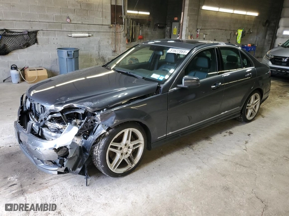 2014 Mercedes-Benz C-Class C 300 Sport with VIN WDDGF8AB0EA956002, listed as a Copart auction lot 51622865 with 67,128 mi miles and Salvage Title. Bid and sale history available at carsss.com. Image 1.