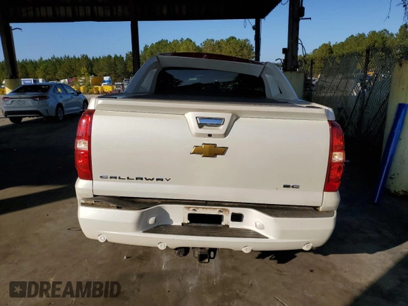 2013 Chevrolet Avalanche LTZ with VIN 3GNTKGE78DG342066, listed as a Copart auction lot 74980564 with 130,265 mi miles and Salvage Title. Bid and sale history available at DreamBid. Image 6.