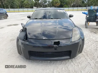 2003 Nissan 350Z Touring with VIN JN1AZ34E63T003086, listed as a Copart auction lot 54011315 with 222,583 mi miles and Salvage Title. Bid and sale history available at carsss.com. Image 5.