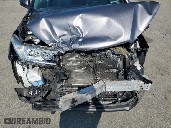 2017 Toyota Highlander XLE with VIN 5TDJZRFHXHS460934, listed as a Copart auction lot 62609385 with 57,809 mi miles and Salvage title. Bid and sale history available at DreamBid. Image 12.