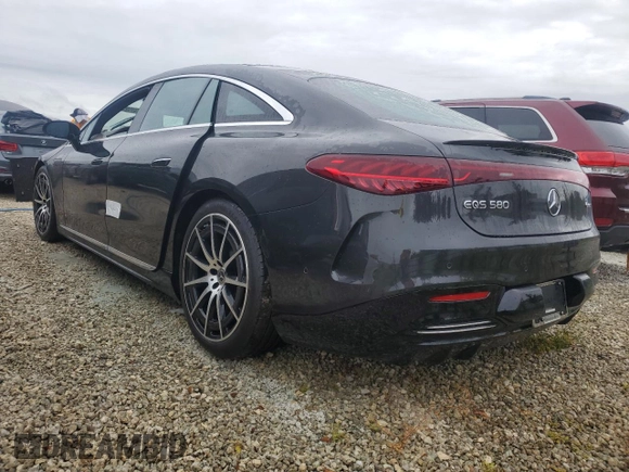 2023 Mercedes-Benz EQS with VIN W1KCG4EB2PA032341, listed as a Copart auction lot 73752294 with 0 mi miles and Non Repairable. Bid and sale history available at carsss.com. Image 2.