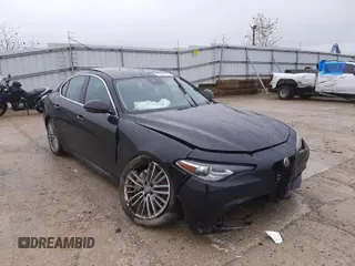 2017 Alfa Romeo Giulia Ti with VIN ZARFAEEN2H7561494, listed as a Copart auction lot 70345142 with 0 mi miles. Bid and sale history available at carsss.com. Image 11.