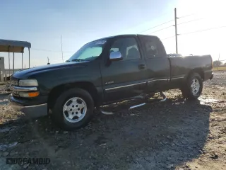 2001 Chevrolet Silverado 1500 LT with VIN 1GCEC19T21Z203162, listed as a Copart auction lot 46577965 with 308,212 mi miles and Salvage Title. Bid and sale history available at carsss.com. Image 1.