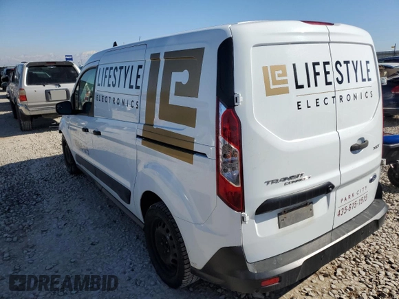 2020 Ford Transit Connect XLT with VIN NM0LS7F26L1472885, listed as a Copart auction lot 46425885 with 33,375 mi miles and Salvage title. Bid and sale history available at DreamBid. Image 2.