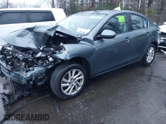 2012 Mazda 3 i Touring with VIN JM1BL1V80C1562564, listed as a IAAI auction lot 41078623 with Not Provided miles and . Bid and sale history available at DreamBid. Image 2.
