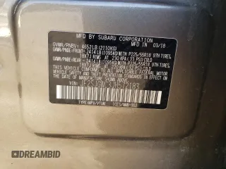 2018 Subaru Forester Touring with VIN JF2SJGWC3JH572183, listed as a Copart auction lot 43476145 with 53,473 mi miles and Salvage Title. Bid and sale history available at carsss.com. Image 13.