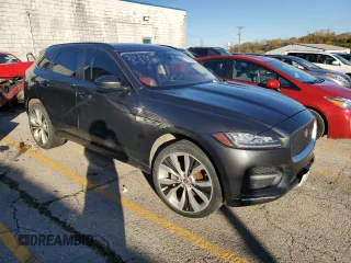 2017 Jaguar F-Pace 20d R-Sport with VIN SADCL2BN0HA088311, listed as a Copart auction lot 77965624 with 71,031 mi miles and Clean Title. Bid and sale history available at DreamBid. Image 4.