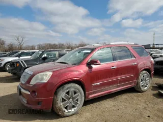 2011 GMC Acadia Denali with VIN 1GKKVTED9BJ219905, listed as a Copart auction lot 46819675 with 168,873 mi miles and Clean Title. Bid and sale history available at carsss.com. Image 1.