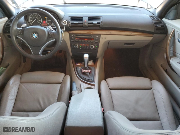 2010 BMW 1 Series 128i with VIN WBAUL7C50AVJ77979, listed as a Copart auction lot 79938664 with 53,740 mi miles and Salvage Title. Bid and sale history available at carsss.com. Image 8.
