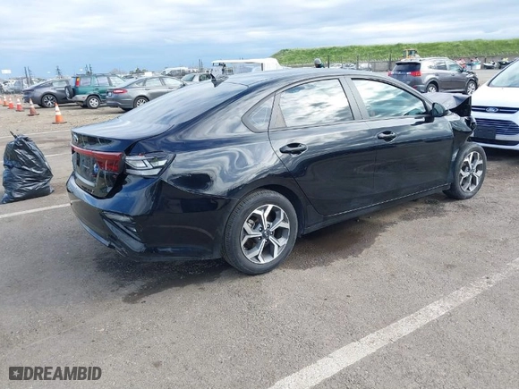 2021 Kia Forte LXS with VIN 3KPF24AD6ME377751, listed as a IAAI auction lot 41773397 with 49,218 mi miles. Bid and sale history available at carsss.com. Image 4.