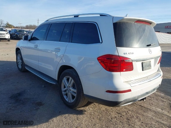2015 Mercedes-Benz GL-Class GL 450 with VIN 4JGDF6EEXFA616584, listed as a IAAI auction lot 41084479 with 144,472 mi miles. Bid and sale history available at carsss.com. Image 3.