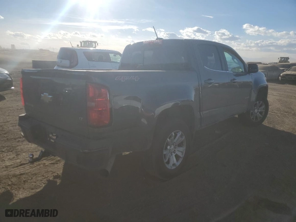 2017 Chevrolet Colorado 4WD LT with VIN 1GCPTCE14H1190920, listed as a Copart auction lot 87473724 with 0 mi miles and Salvage Title. Bid and sale history available at carsss.com. Image 3.
