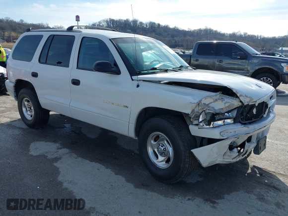 1998 Dodge Durango with VIN 1B4HS28YXWF121754, listed as a IAAI auction lot 41485515 with 201,143 mi miles and . Bid and sale history available at DreamBid. Image 1.