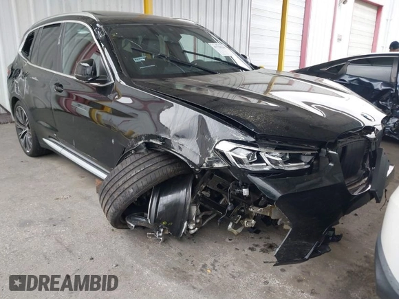 2024 BMW X3 sDrive30i with VIN WBX47DP01RN277348, listed as a IAAI auction lot 41730248 with 8,151 mi miles and . Bid and sale history available at DreamBid. Image 1.