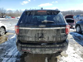 2018 Ford Explorer XLT with VIN 1FM5K7DH3JGC91834, listed as a Copart auction lot 46108495 with 67,092 mi miles and Salvage Title. Bid and sale history available at DreamBid. Image 6.