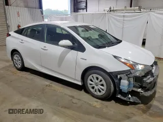 2022 Toyota Prius L Eco with VIN JTDKAMFU3N3182144, listed as a Copart auction lot 61090375 with 81,673 mi miles and Clean title. Bid and sale history available at DreamBid. Image 4.