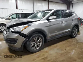 2016 Hyundai Santa Fe z VIN 5XYZTDLB2GG331332, wystawiony jako Copart lot #55679405 z przebiegiem 70 070 mil mil oraz Szkoda całkowita • Salvage title. Historia ofert i sprzedaży dostępna na DreamBid. Obrazek 1.