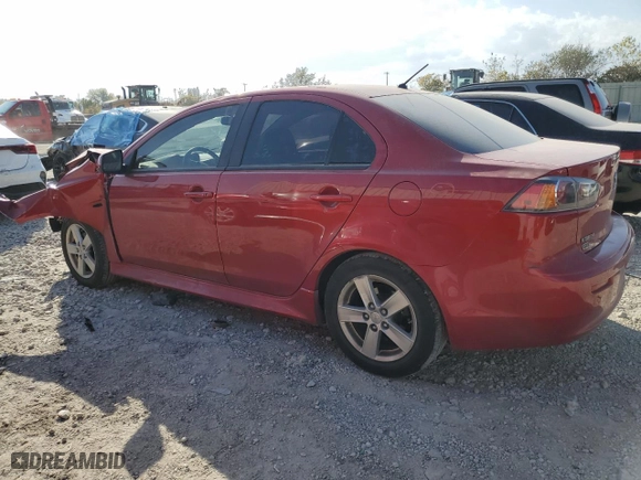 2013 Mitsubishi Lancer SE with VIN JA32V2FW4DU009184, listed as a Copart auction lot 77564104 with 0 mi miles and Salvage Title. Bid and sale history available at carsss.com. Image 2.