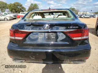 2015 Lexus LS 460 with VIN JTHBL5EF5F5136712, listed as a Copart auction lot 80684844 with 38,303 mi miles and Salvage title. Bid and sale history available at DreamBid. Image 6.