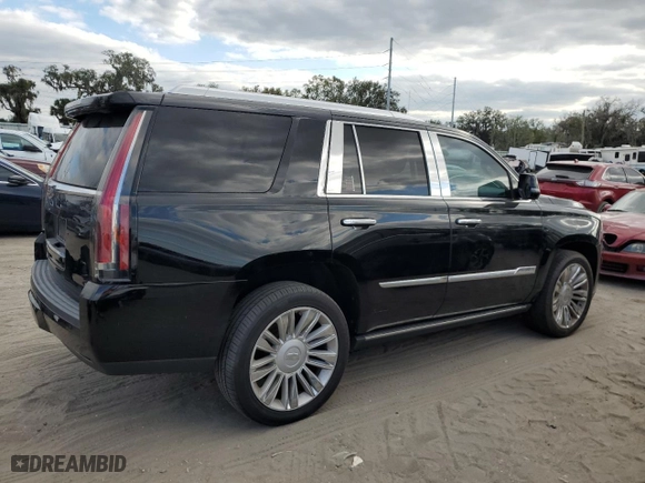 2016 Cadillac Escalade Platinum with VIN 1GYS3DKJ0GR271024, listed as a Copart auction lot 80753884 with 117,009 mi miles and Non Repairable. Bid and sale history available at carsss.com. Image 3.