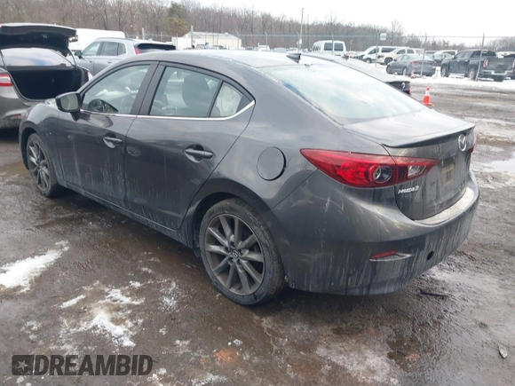 2018 Mazda 3 Touring with VIN 3MZBN1V35JM174323, listed as a IAAI auction lot 41412732 with 80,008 mi miles. Bid and sale history available at carsss.com. Image 3.