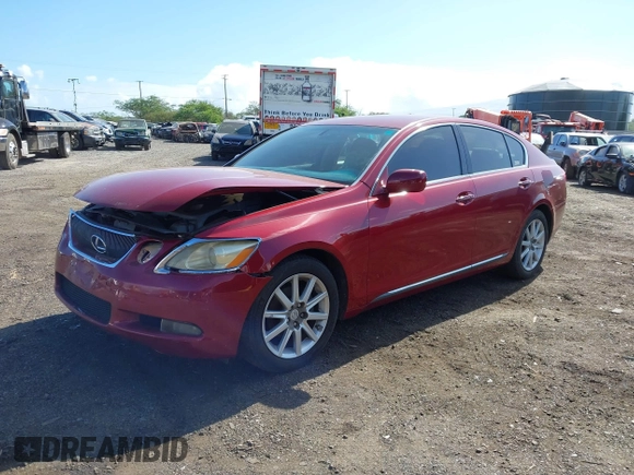 2006 Lexus GS 300 z VIN JTHBH96S865030596, wystawiony jako IAAI lot #41726102 z przebiegiem 156 700 mil mil oraz . Historia ofert i sprzedaży dostępna na DreamBid. Obrazek 2.