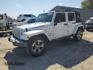 2017 Jeep Wrangler Unlimited Sahara with VIN 1C4BJWEG4HL504429, listed as a Copart auction lot 51370715 with 52,286 mi miles and Salvage Title. Bid and sale history available at carsss.com. Image 1.