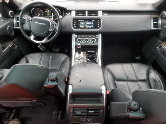 2016 Land Rover Range Rover Sport V6 SE with VIN SALWG2PF1GA592937, listed as a Copart auction lot 47589145 with 83,087 mi miles and Salvage Title. Bid and sale history available at carsss.com. Image 8.