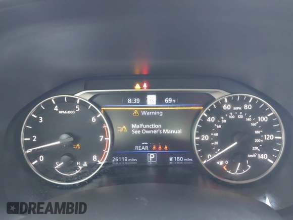 2024 Nissan Altima SV с VIN 1N4BL4DV5RN410084, выставлен на аукционе IAAI как лот 42212043 с пробегом 26 119 миль миль и . История ставок и продаж доступна на DreamBid. Изображение 7.