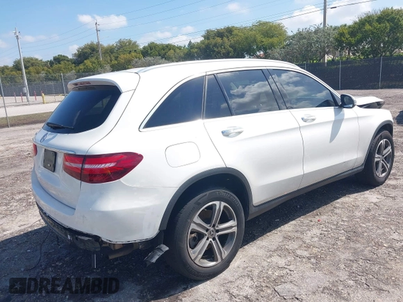 2019 Mercedes-Benz GLC 300 z VIN WDC0G4JB3K1000651, wystawiony jako IAAI lot #41936383 z przebiegiem 117 752 mil mil oraz . Historia ofert i sprzedaży dostępna na DreamBid. Obrazek 4.