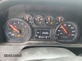 2021 Chevrolet Silverado 1500 Work Truck with VIN 1GCUYAEF8MZ307091, listed as a Copart auction lot 81275434 with 101,822 mi miles and Salvage Title. Bid and sale history available at DreamBid. Image 9.