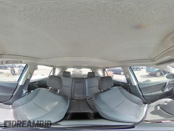 2012 Mazda 3 i Touring with VIN JM1BL1L88C1679005, listed as a Copart auction lot 64215215 with 133,091 mi miles and Salvage title. Bid and sale history available at DreamBid. Image 15.