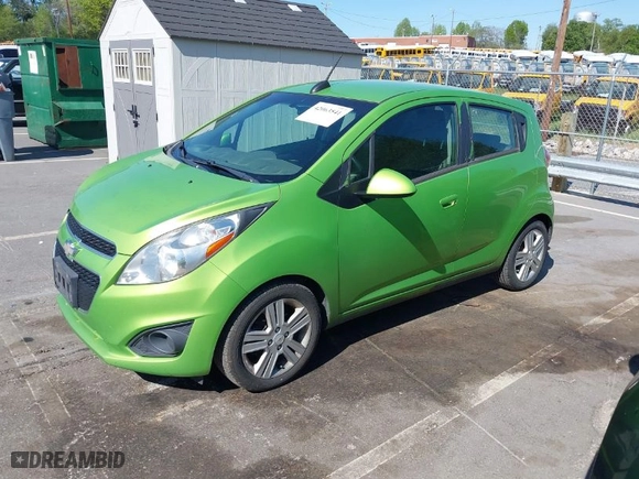 2015 Chevrolet Spark LT with VIN KL8CD6S94FC798194, listed as a IAAI auction lot 42063541 with 169,790 mi miles. Bid and sale history available at carsss.com. Image 2.