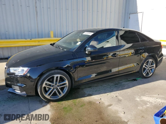 2020 Audi A3 Sedan Premium with VIN WAUAUGFF0LA105713, listed as a Copart auction lot 80308544 with 39,796 mi miles and Salvage Title. Bid and sale history available at carsss.com. Image 1.